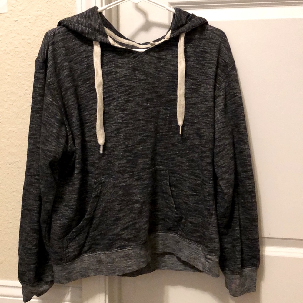 Gray/Black Hoodie
